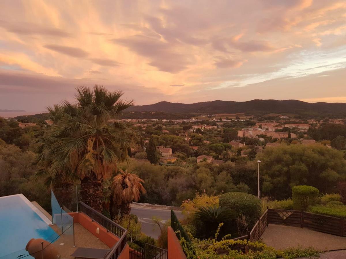 Ferienwohnung Les Terrasses Bormes-les-Mimosas Exterior foto